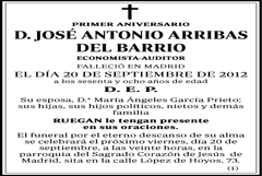 José Antonio Arribas del Barrio